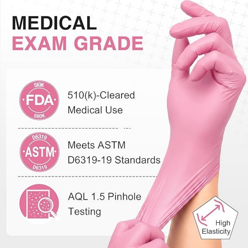 Luvas Descartáveis de Nitrilo  - Latex Disposable Glove avaliação e preço