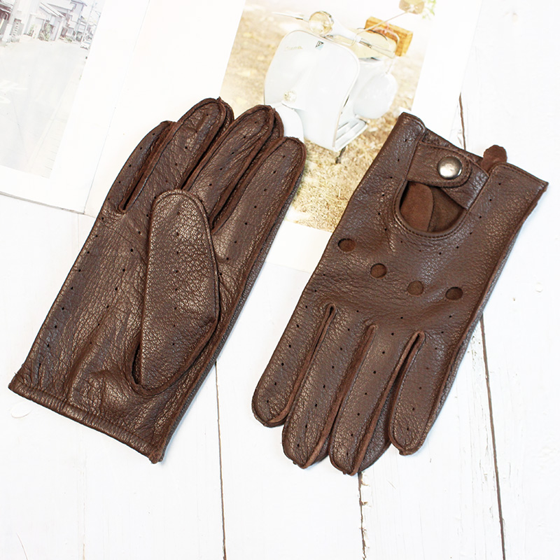 Verão condução luvas de couro  - Leather Driving Glove avaliação e preço