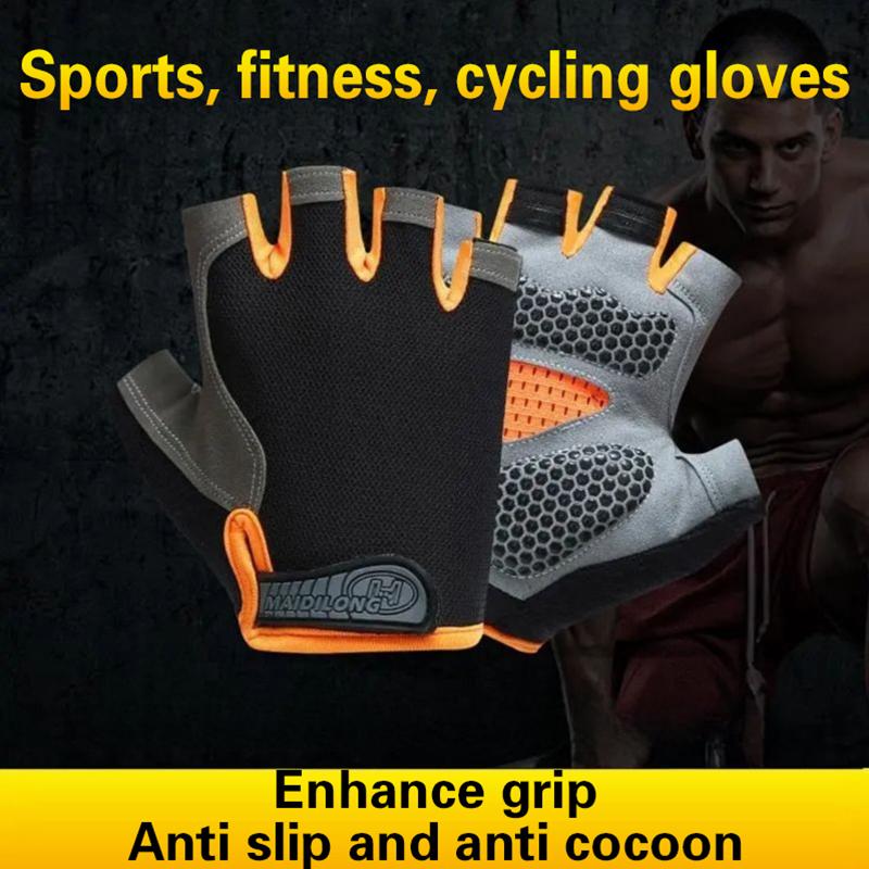 Luvas de Ciclismo Meio Dedo pa - Cycling Glove Padded avaliação e preço