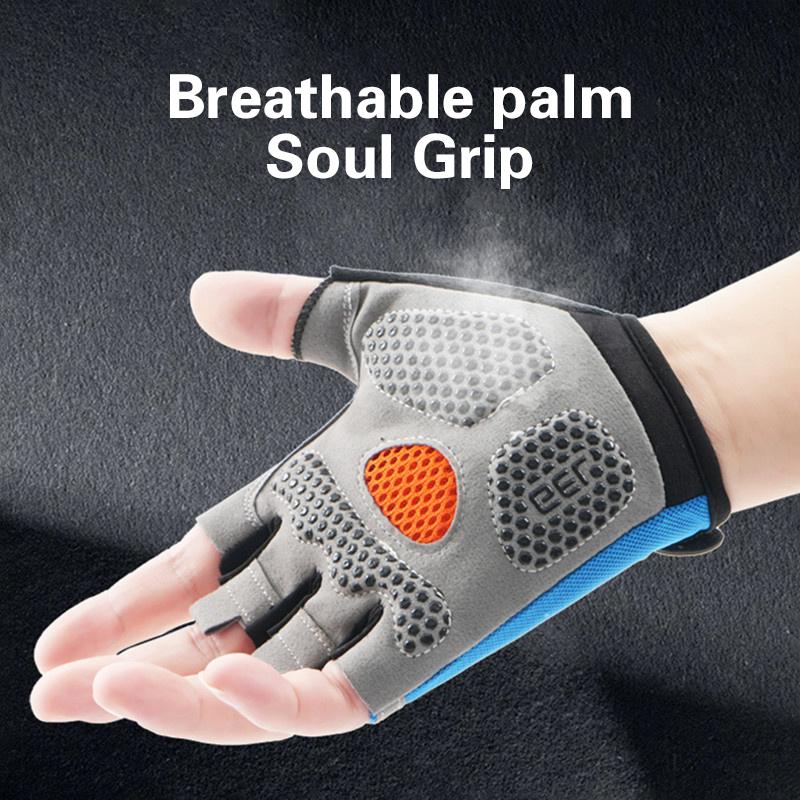 Luvas de Ciclismo Meio Dedo pa - Fingerless Glove Knit avaliação e preço