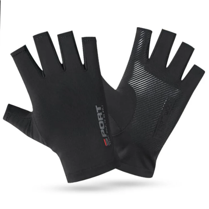 1 par meio dedo luvas de cicli - Cycling Glove Padded avaliação e preço