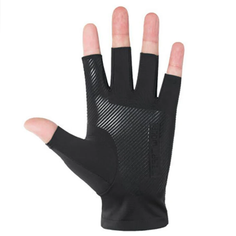 1 par meio dedo luvas de cicli - Cycling Glove Padded avaliação e preço
