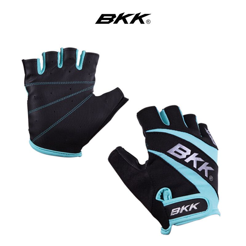 1 par bkk luvas de pesca meio  - Cycling Glove Padded avaliação e preço