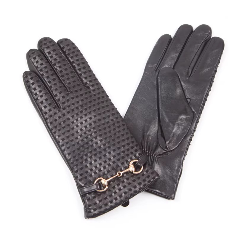 Outono inverno luvas de couro  - Wool Glove Lined avaliação e preço